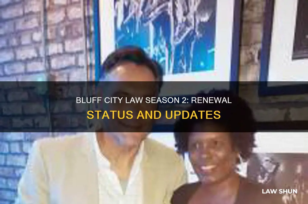 is bluff city law being renewed for a second season