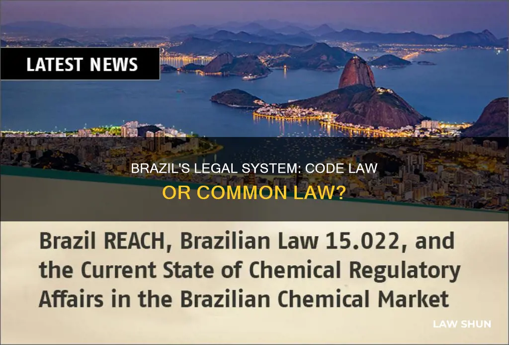 is brazil common law or code law