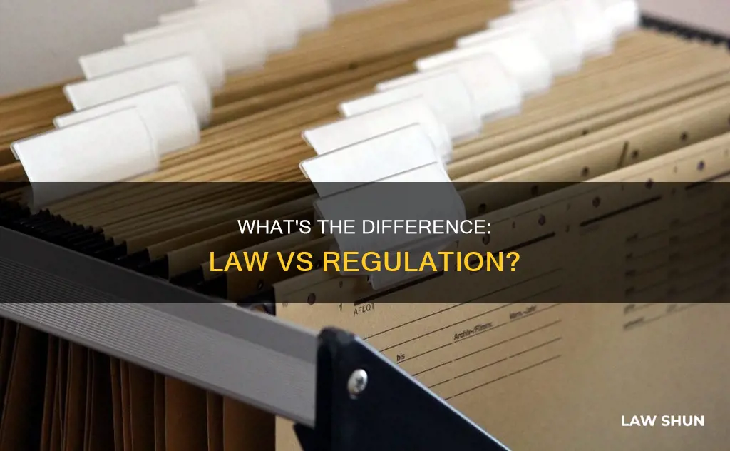 is breaking a regulation the same as breaking a law