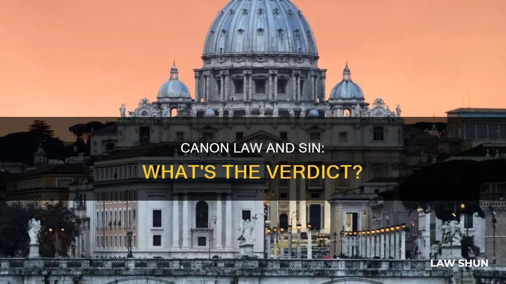 is breaking canon law a sin