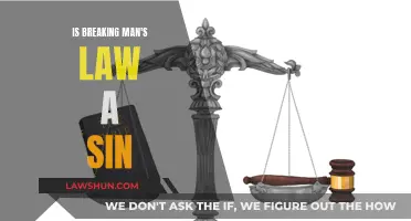 Man's Law and Sin: What's the Verdict?