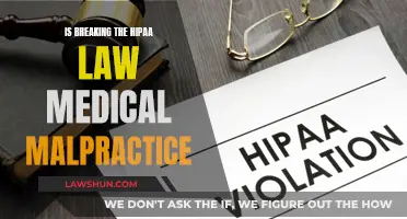 HIPAA Violations: Medical Malpractice or Not?