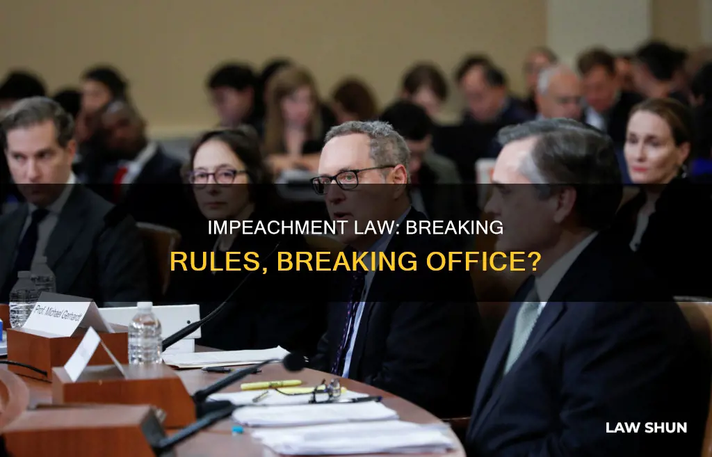 is breaking the law grounds for impeachment