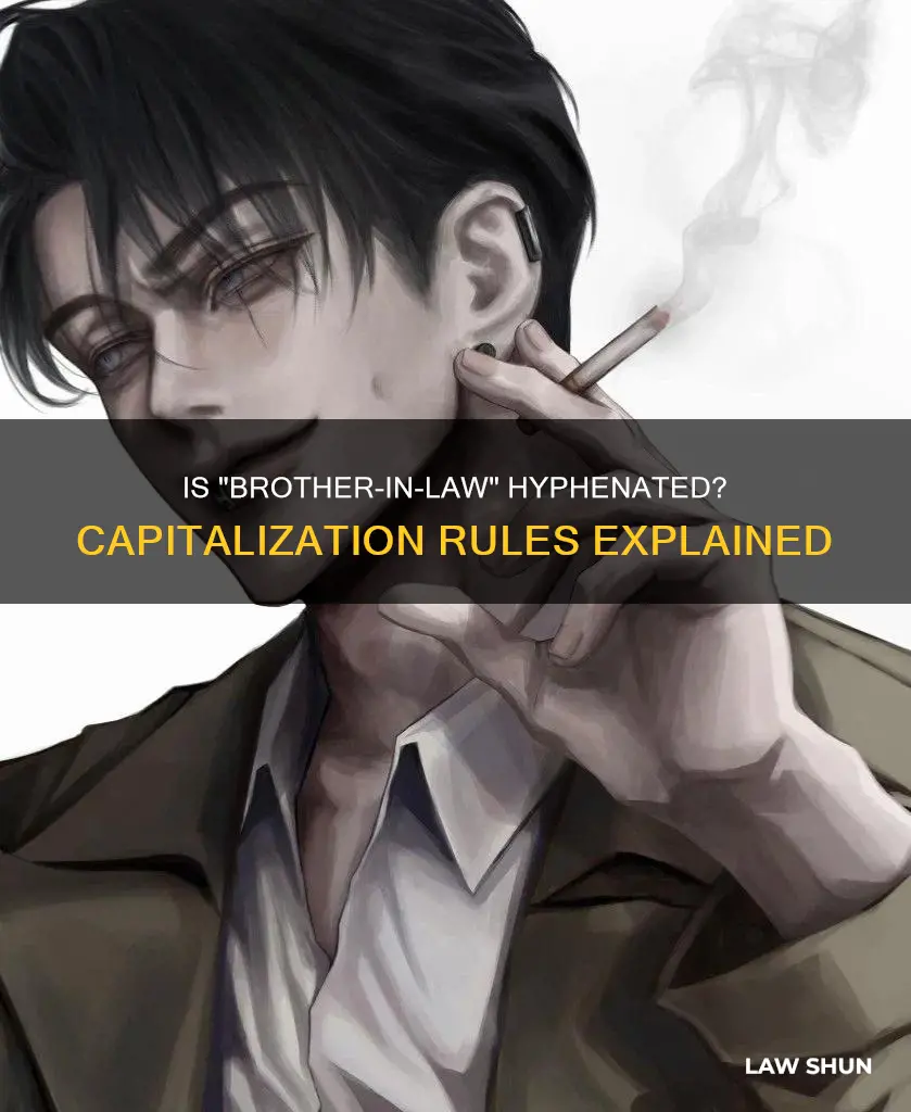 is brother in law hypenated and or capitalized
