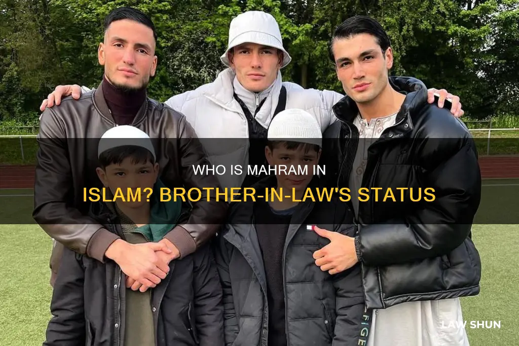 is brother in-law mahram in islam