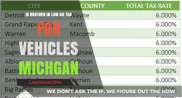 Brother-in-Law Vehicle Deals: Tax-Free in Michigan?