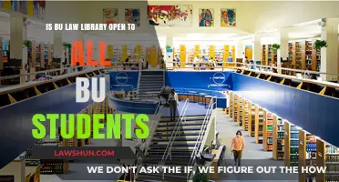 BU Law Library Access: Open to All BU Students?