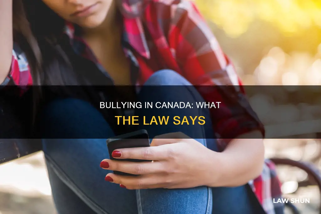 is bullying against the law in canada