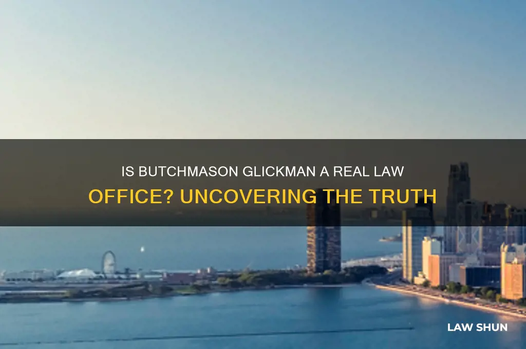 is butchmason glickman a real law office