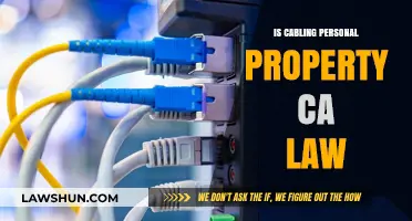 Is Cabling Personal Property Under California Law? Key Insights