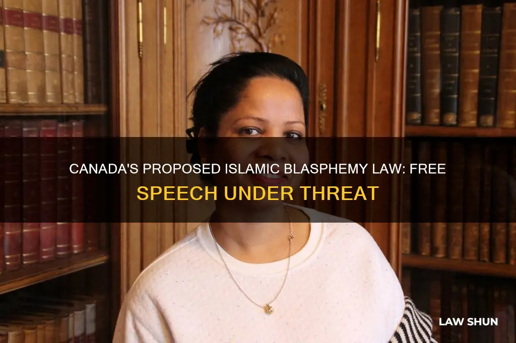 is canada about to pass an islamic blasphemy law
