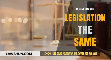 Case Law vs. Legislation: What's the Difference?