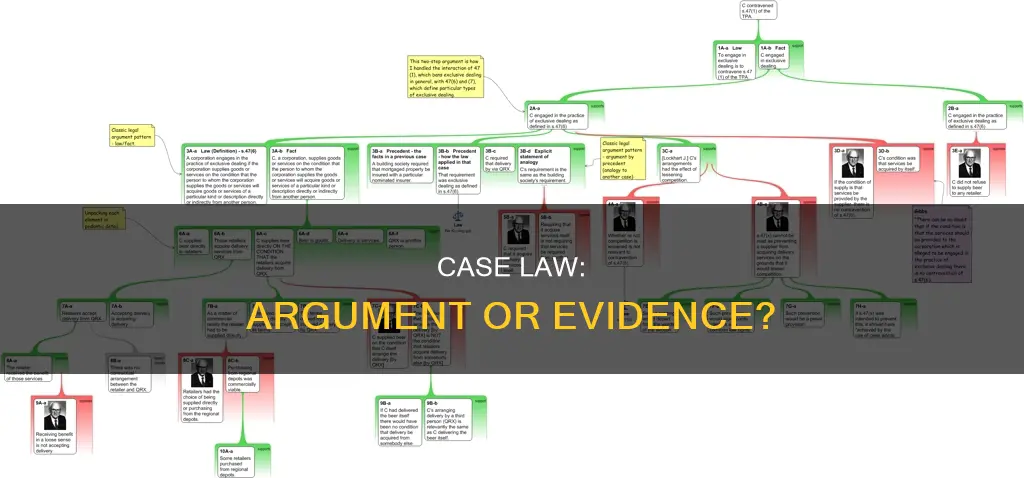 is case law considered an argument