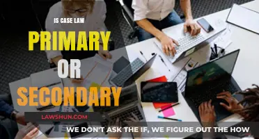 Case Law: Primary or Secondary Source?