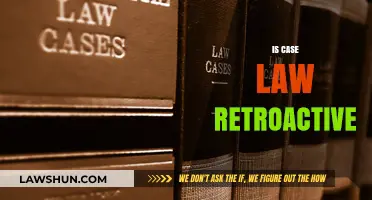 Case Law Retroactivity: When Does It Apply?