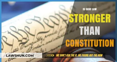 Case Law vs Constitution: Who Wins?