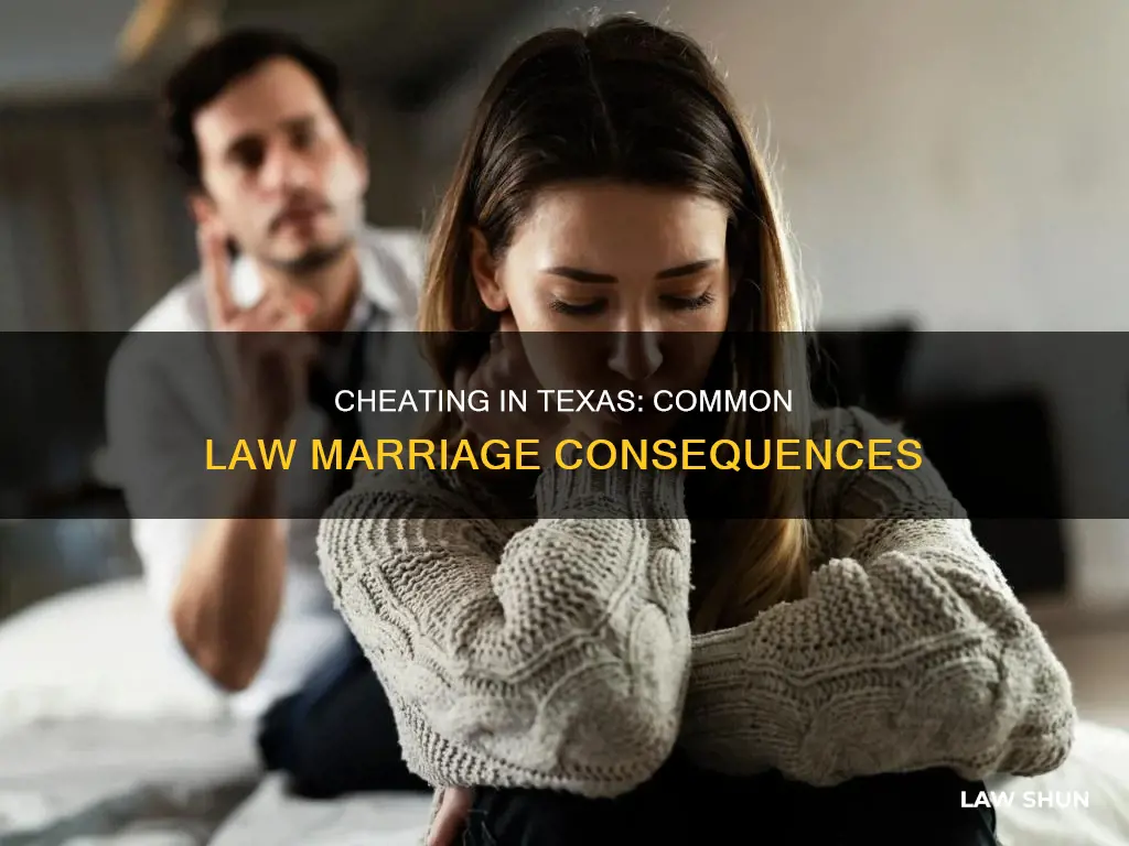 is cheating on a common law marriage illegal in texas