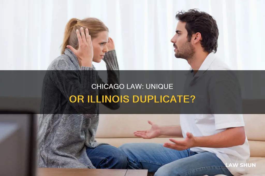is chicago law different than illinois