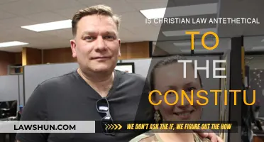 Christian Law and the Constitution: A Conflict?