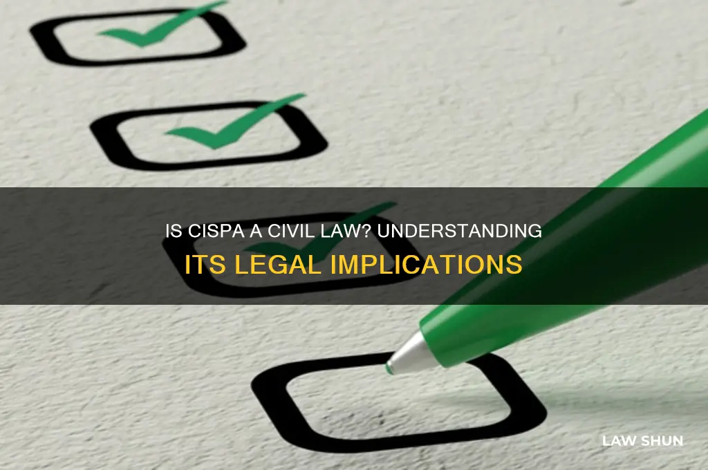 is cispa a civil law
