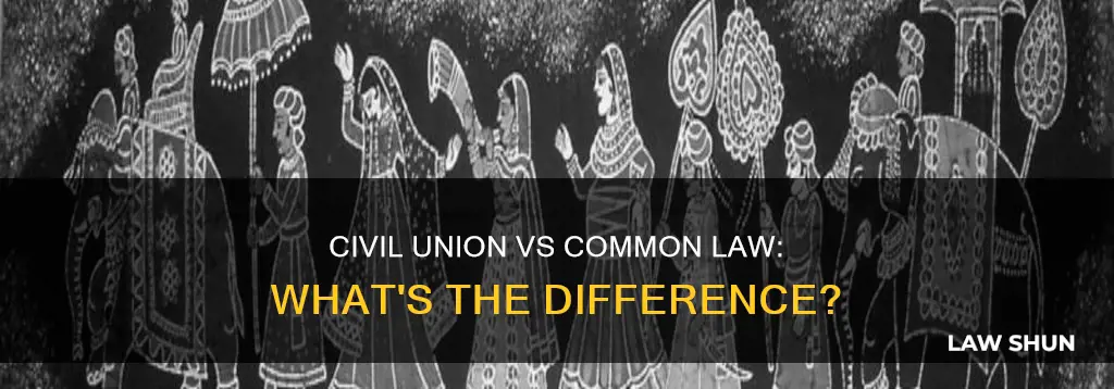 is civil union the same as common law