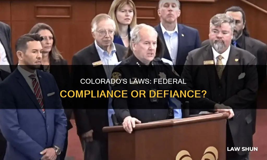 is colorado breaking federal law