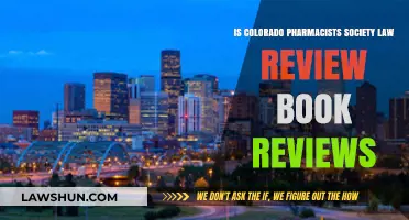 Colorado Pharmacists Society Law Review: Book Reviews and Insights