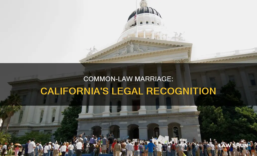 is common law legal and recognized in california