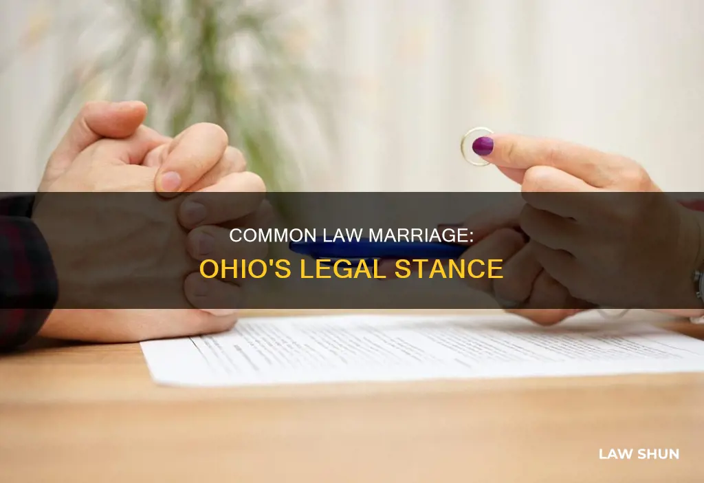 is common law marriage a thing in ohio