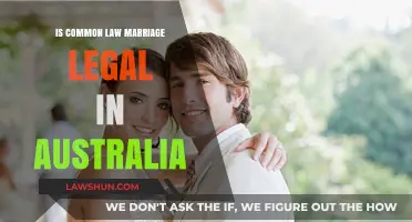 Common-Law Marriage: Is It Legal in Australia?