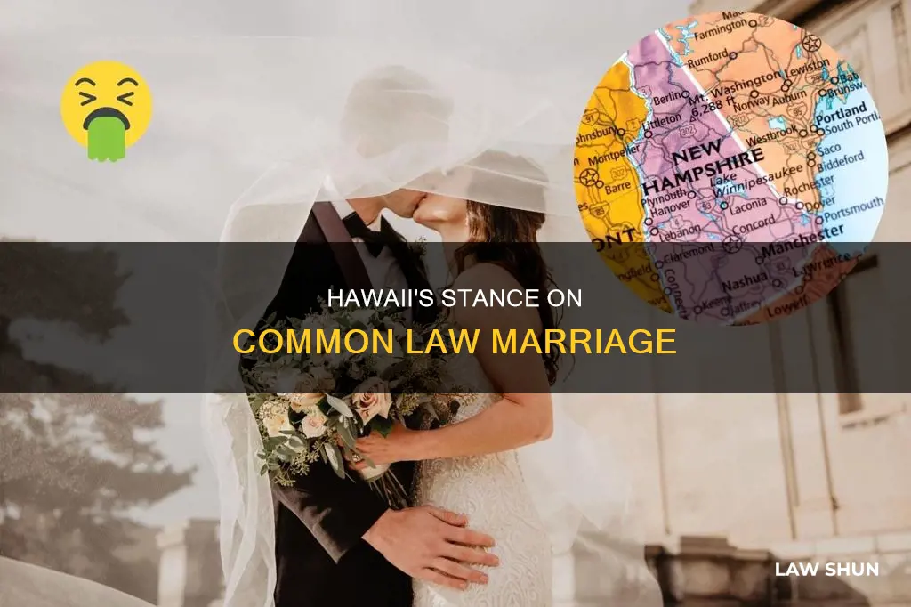 is common law marriage legal in hawaii