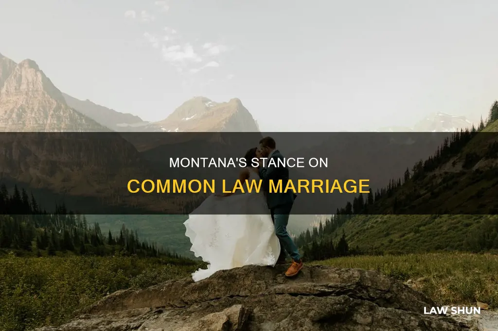is common law marriage legal in montana