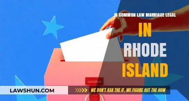 Common Law Marriage in Rhode Island: Legal or Not?