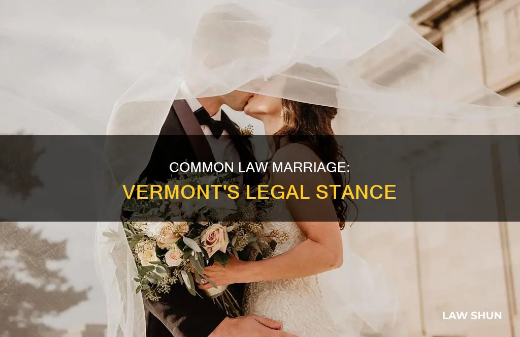 is common law marriage legal in vermont