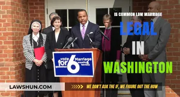 Common Law Marriage: Legal in Washington?