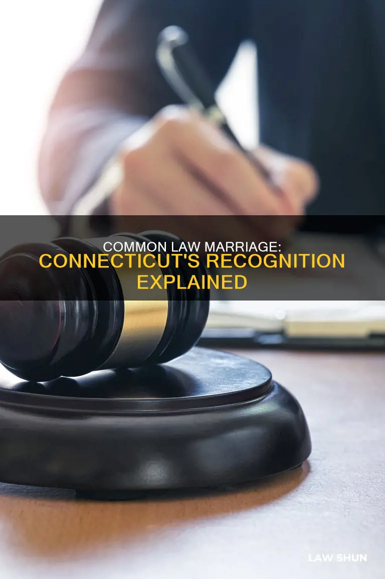 is common law marriage recognized in connecticut