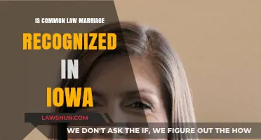 Iowa Common Law Marriage: What's the Verdict?