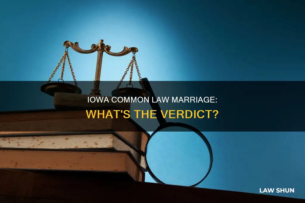 is common law marriage recognized in iowa