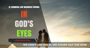 Common Law Marriage: God's View