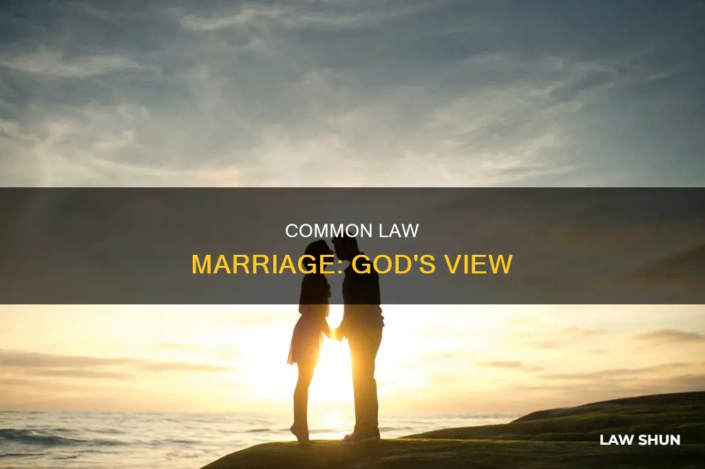 is common law marriage wrong in god