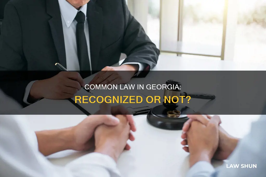 is common law recognized in georgia