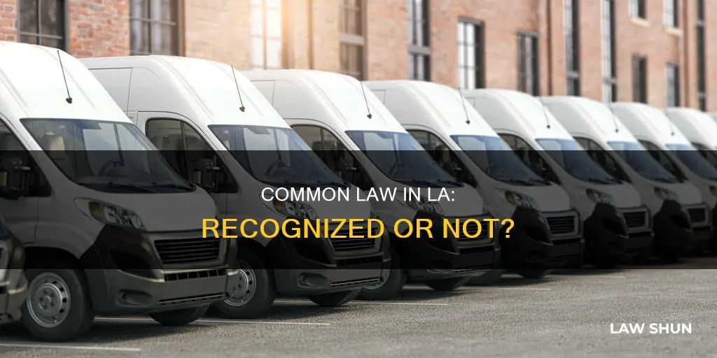 is common law recognized in los angeles