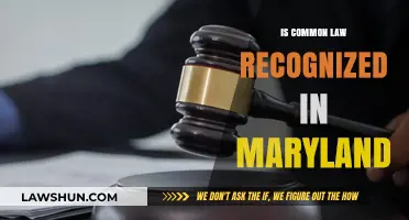 Common Law Marriage Recognition in Maryland