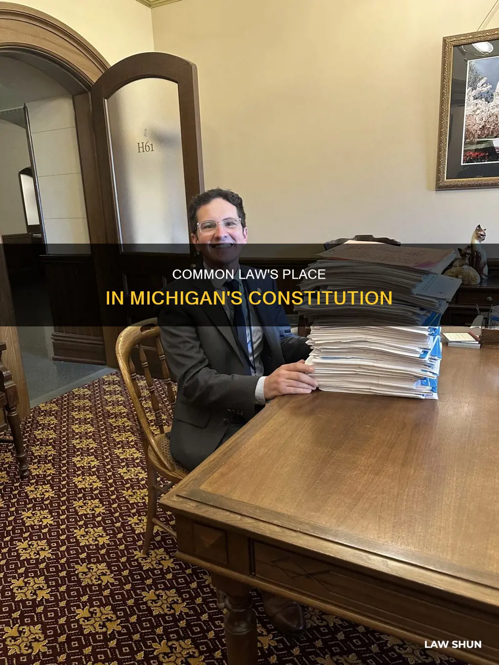 is common law referenced in the michigan constitution