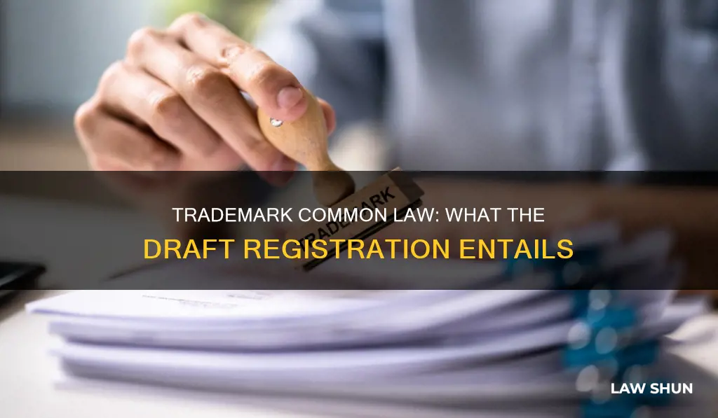 is common law trademark required to register for the draft