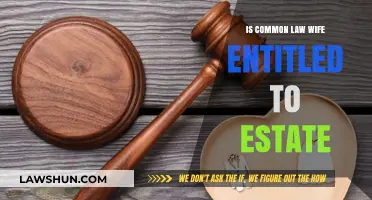 Common-Law Wives: Entitled to Their Husband's Estate?