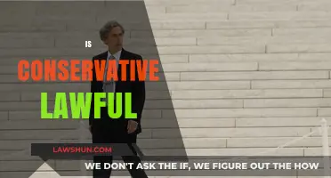 Is Conservative Lawful? Exploring Legality, Ethics, and Political Boundaries