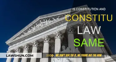 The Constitution and Constitutional Law: What's the Difference?