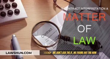 Contract Interpretation: A Legal Matter or Not?