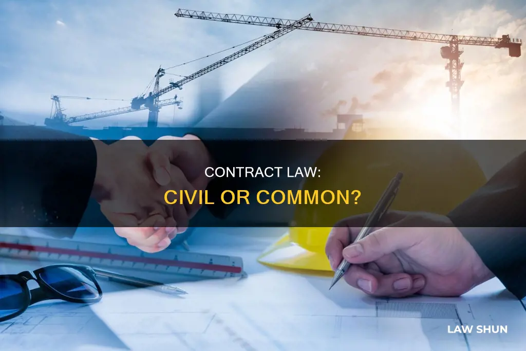 is contract law a civil law